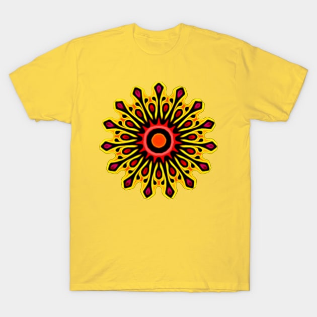 Sunburst T-Shirt by StrangeCircle